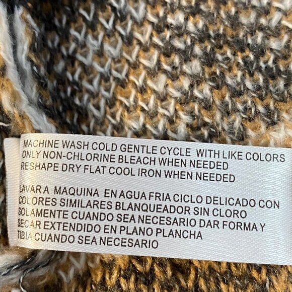 Love by Design Apollo Hooded Aztec Tribal Pattern Cardigan Size Medium - Picture 12 of 12